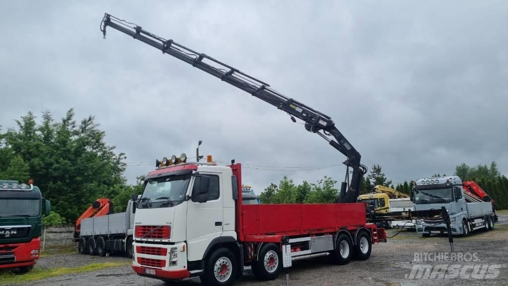 Volvo FH 460 8 x 4 크레인 트럭