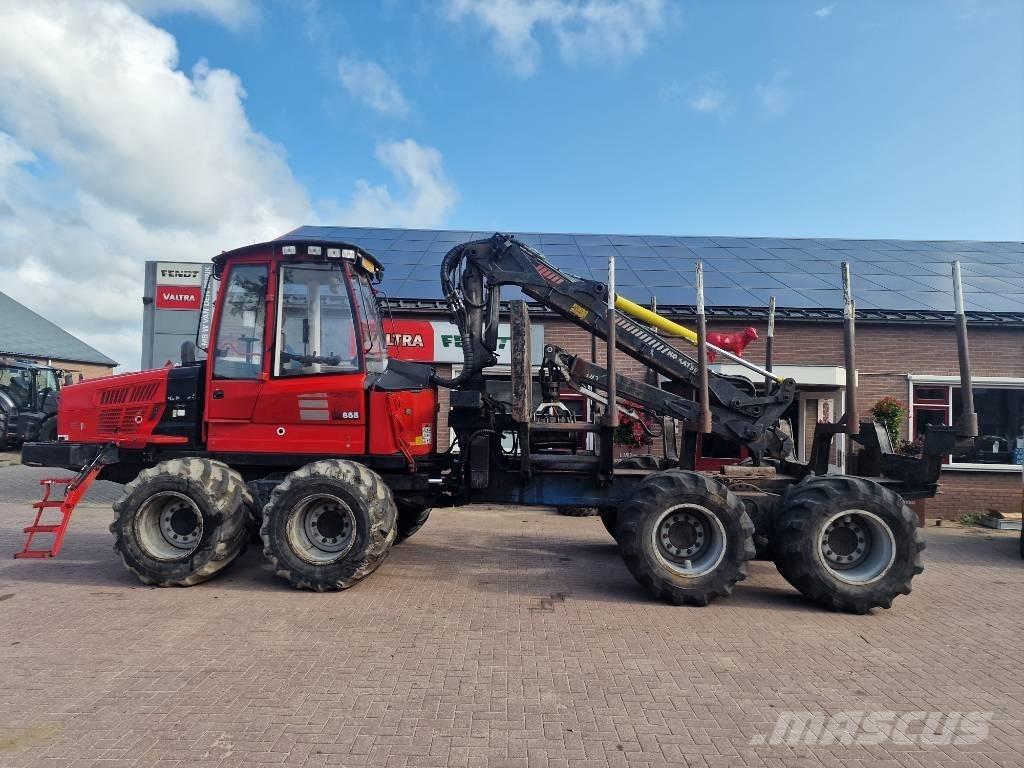 Komatsu 855 원목 포워더