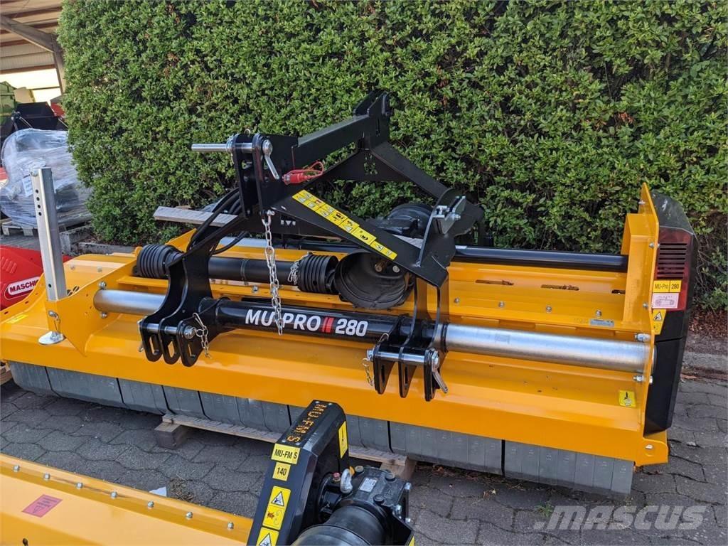 Müthing MU-PRO 280 목장 제초기 및 토퍼