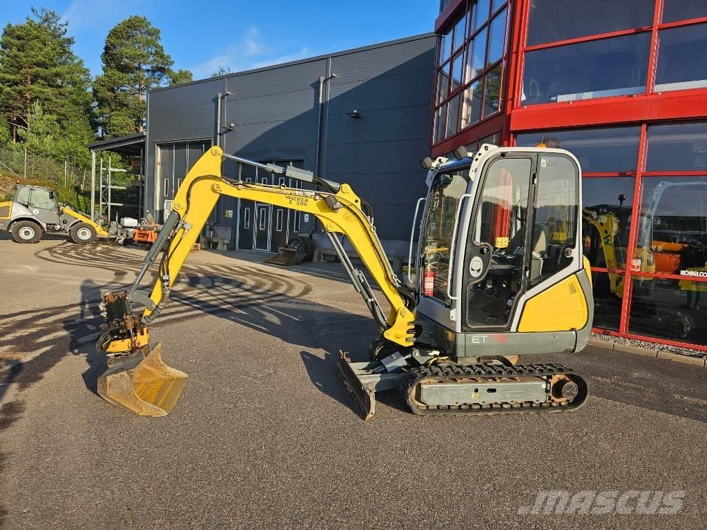 Wacker Neuson ET20 소형 굴삭기 7톤 미만