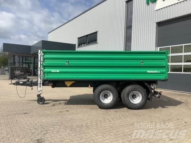 Reisch RTD-80.450 대형곤포 트레일러