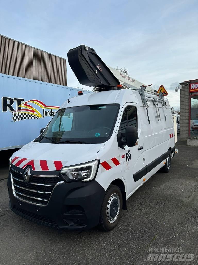 Renault Master 트레일러 탑재 고소작업대