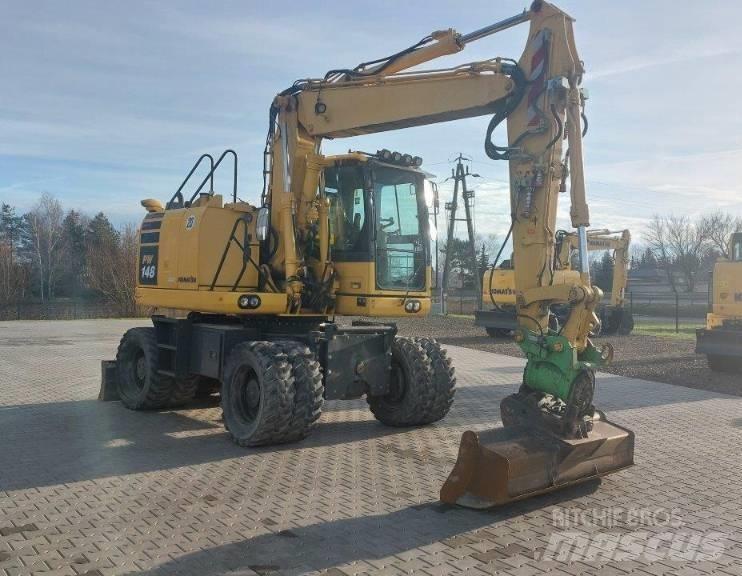 Komatsu PW 148-10  휠 굴삭기