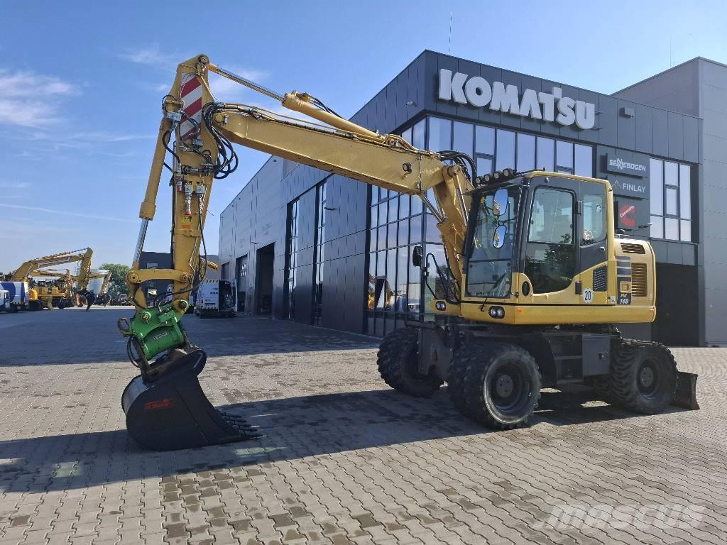 Komatsu PW 148-10  휠 굴삭기