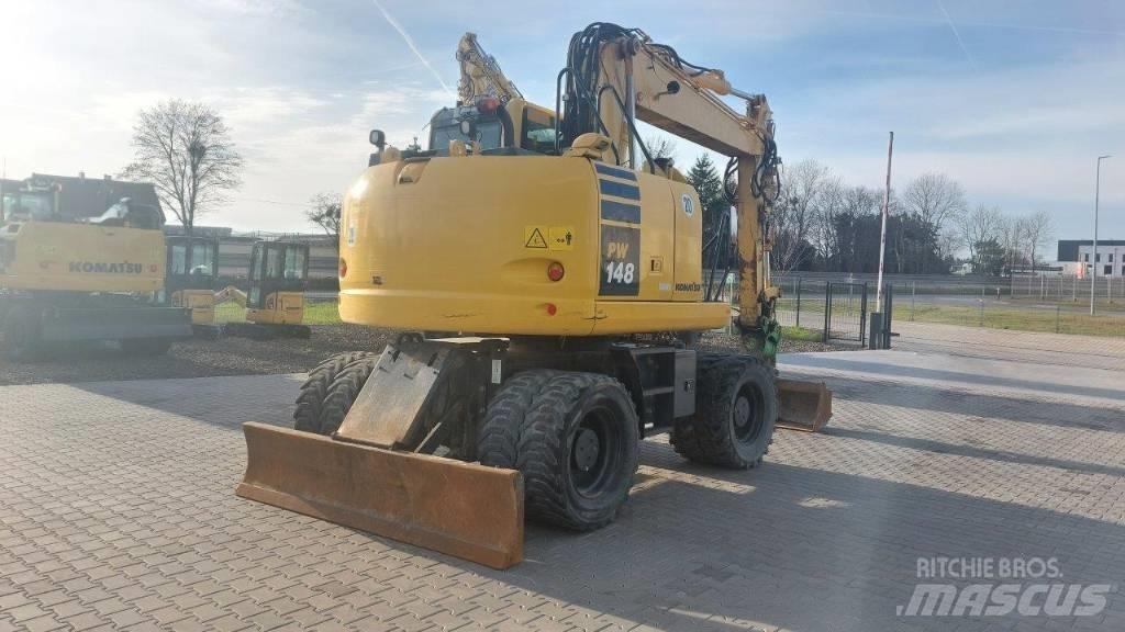 Komatsu PW 148-10  휠 굴삭기