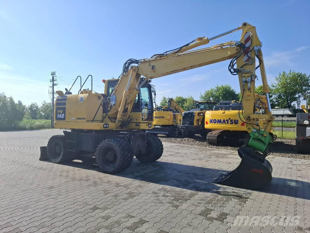 Komatsu PW 148-10  휠 굴삭기