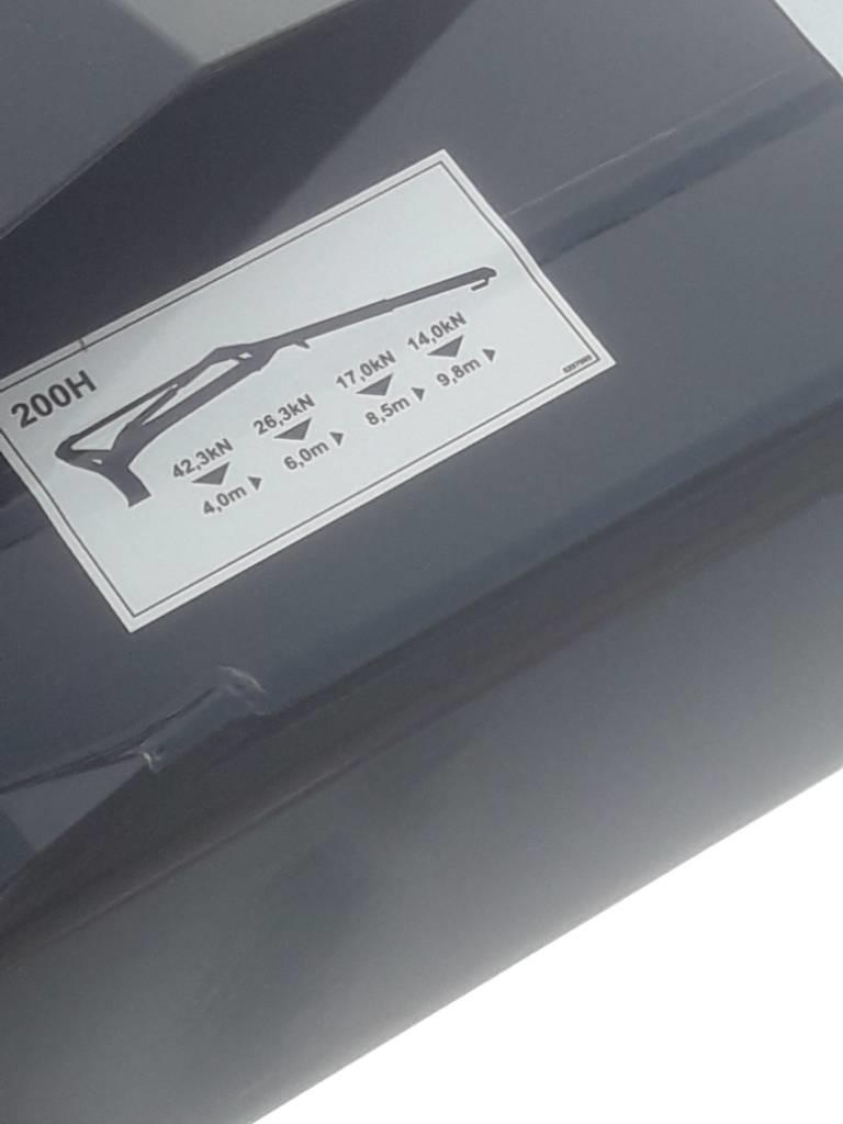 Komatsu 200H 하비스터 크레인