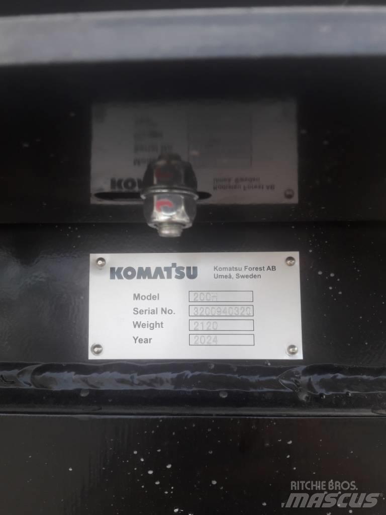 Komatsu 200H 하비스터 크레인