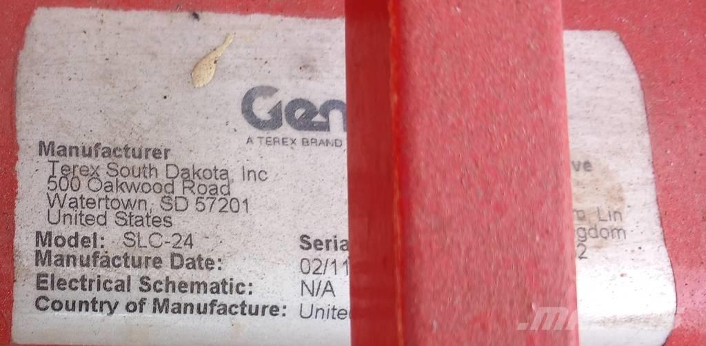 Genie SLC24 윈치, 호이스트 및 자재 리프트