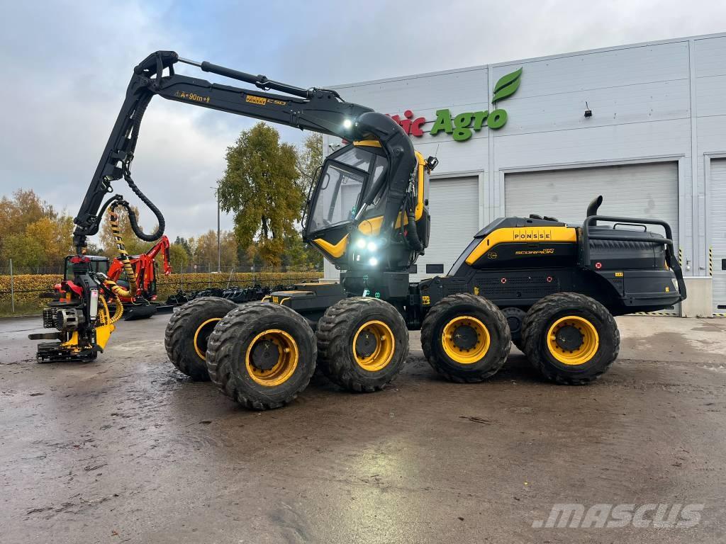 Ponsse Scorpion King 원목 하베스터