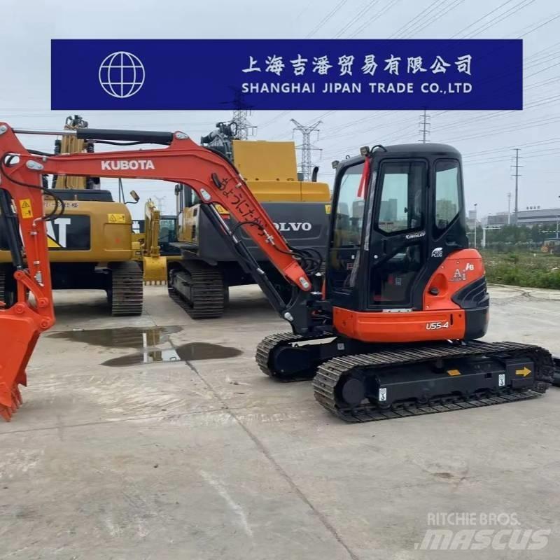 Kubota U 55-4 소형 굴삭기 7톤 미만