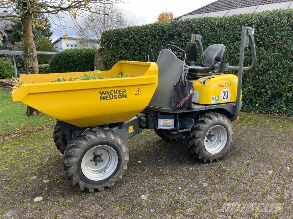 Wacker Neuson 1601 건설현장 덤프트럭