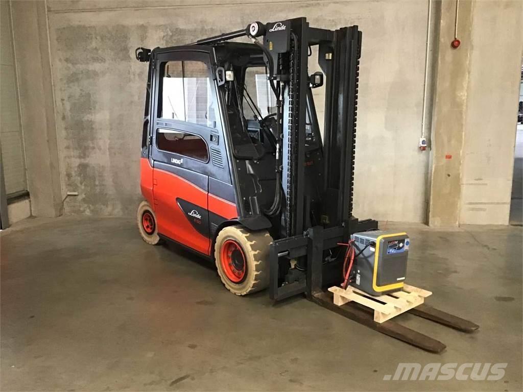 Linde E50HL 전동 지게차