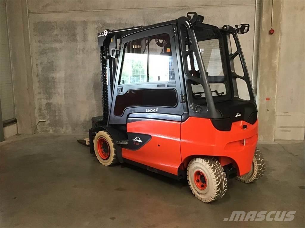 Linde E50HL 전동 지게차