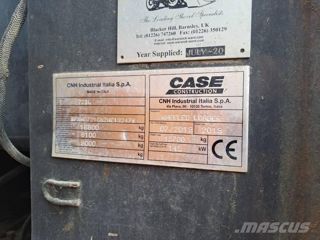 CASE 721 G  휠로우더