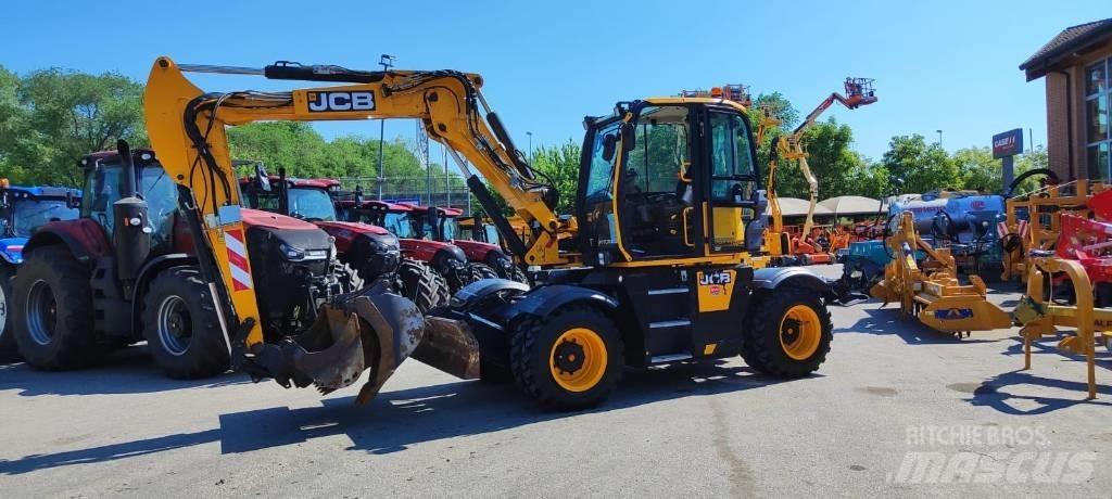 JCB Hydradig  휠 굴삭기