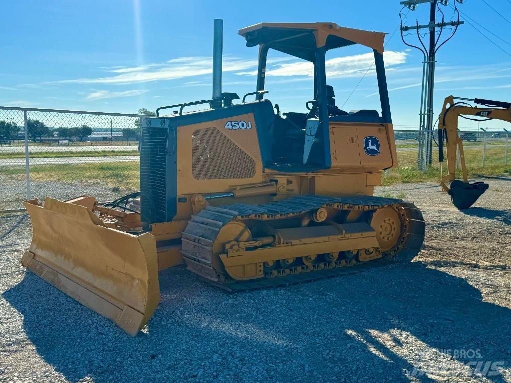 DEERE 450J 크롤러 도저