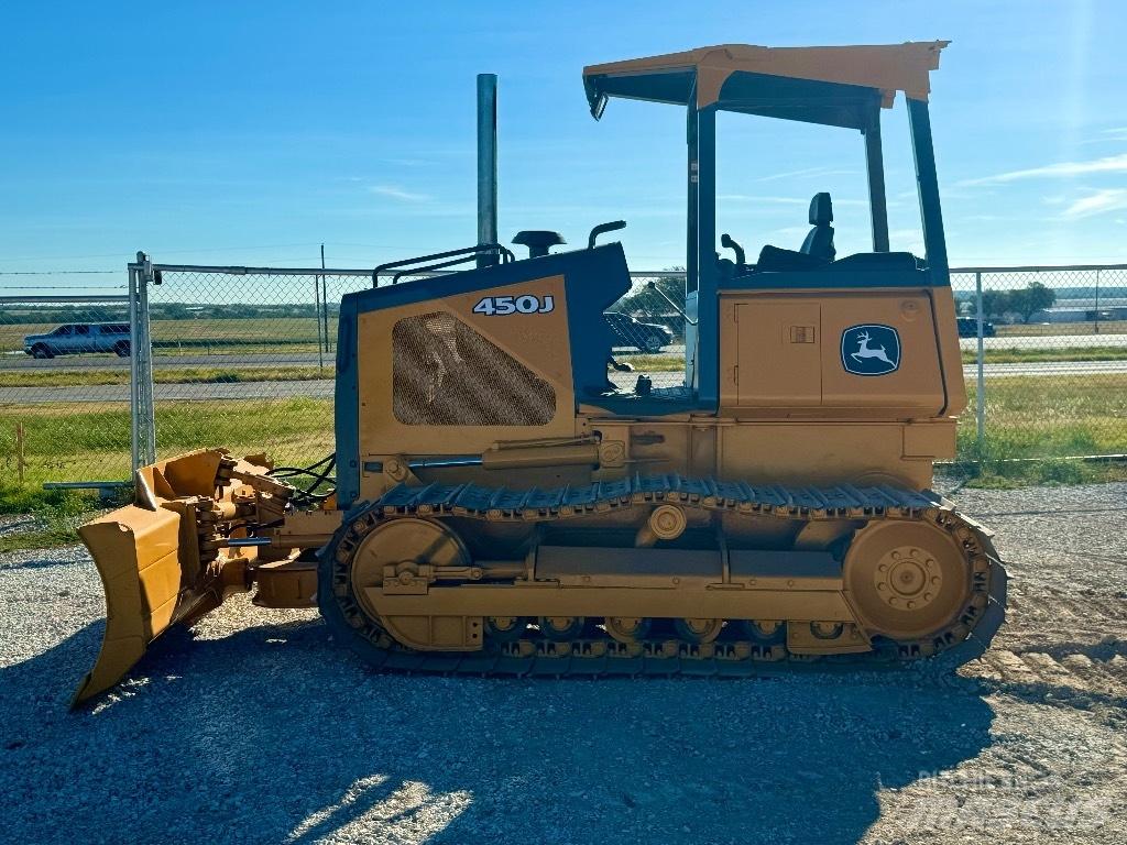 DEERE 450J 크롤러 도저