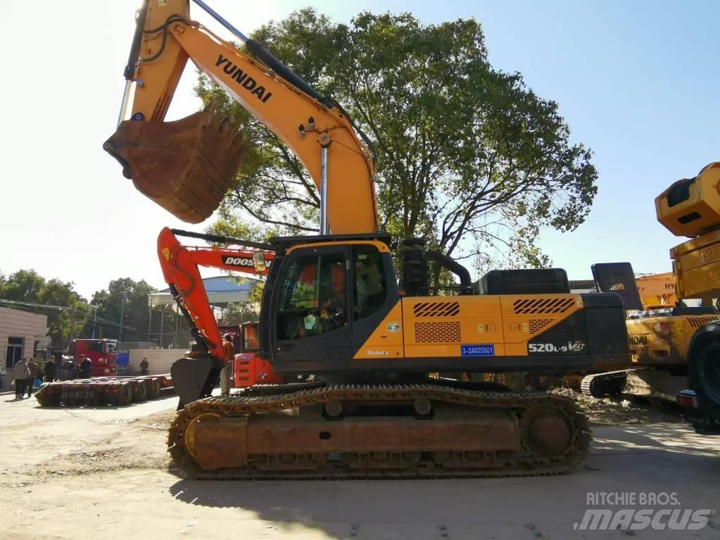 Hyundai 520L-9VS 대형 굴삭기 29톤 이상