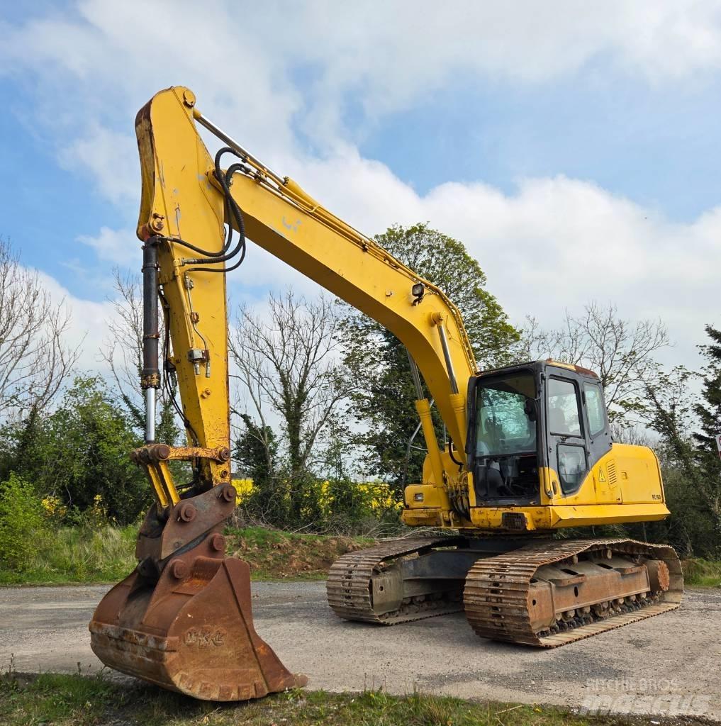 Komatsu PC 160 LC-7 대형 굴삭기 29톤 이상
