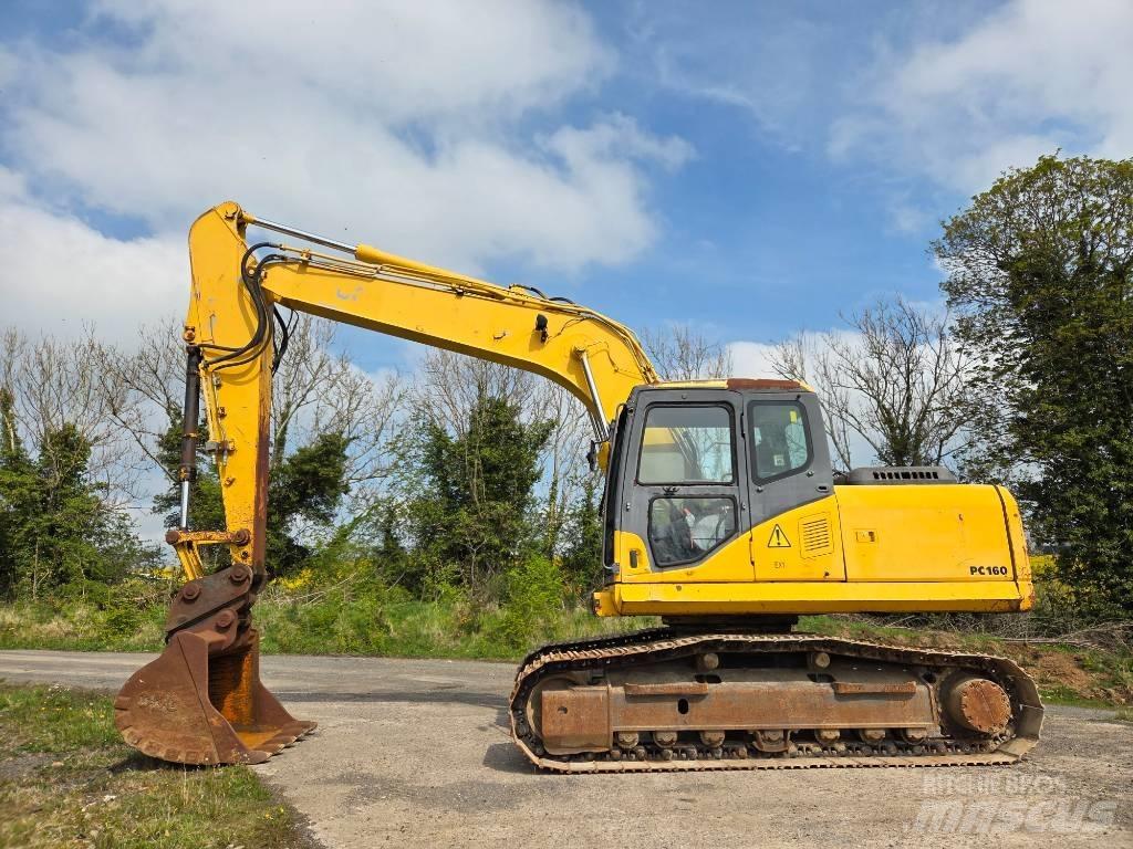 Komatsu PC 160 LC-7 대형 굴삭기 29톤 이상