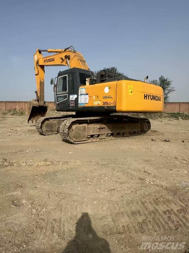 Hyundai R305lc-7 대형 굴삭기 29톤 이상