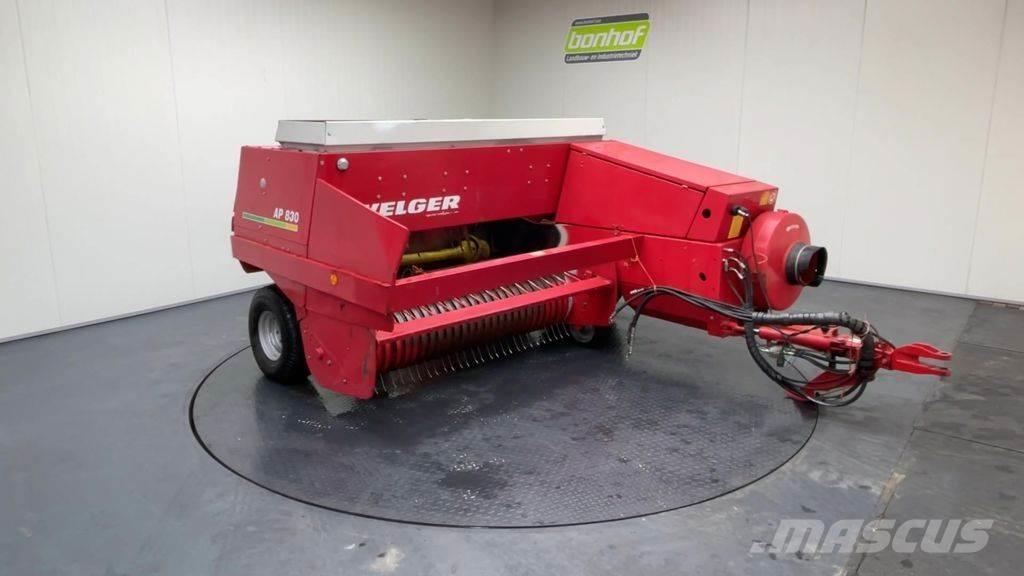 Welger AP 830 목초 수확기