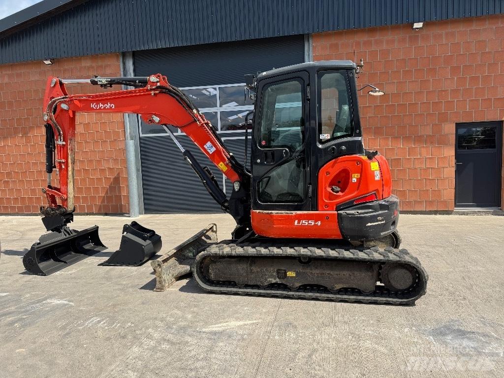 Kubota U 55-4 소형 굴삭기 7톤 미만