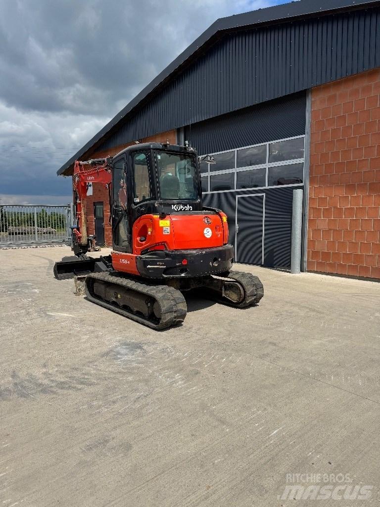 Kubota U 55-4 소형 굴삭기 7톤 미만