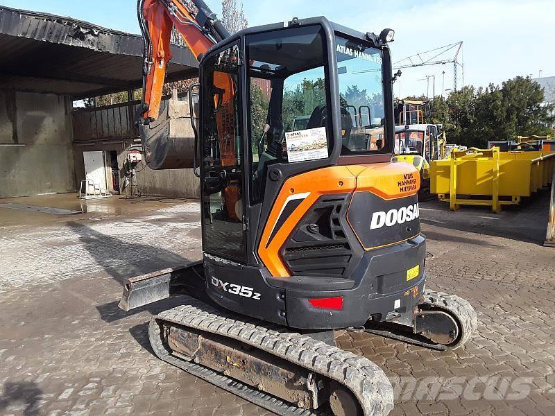 Doosan DX 35 Z 소형 굴삭기 7톤 미만