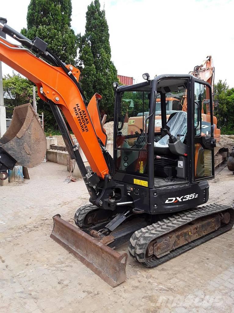 Doosan DX 35 Z 소형 굴삭기 7톤 미만