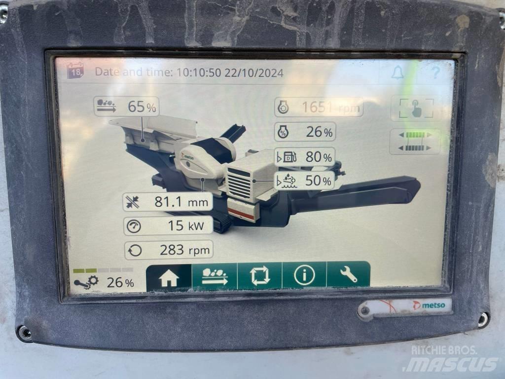 Metso LT106 이동식 분쇄기