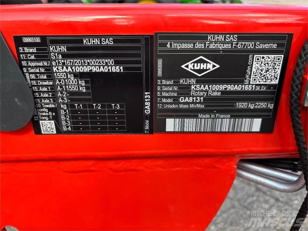 Kuhn GA 8131 수확기