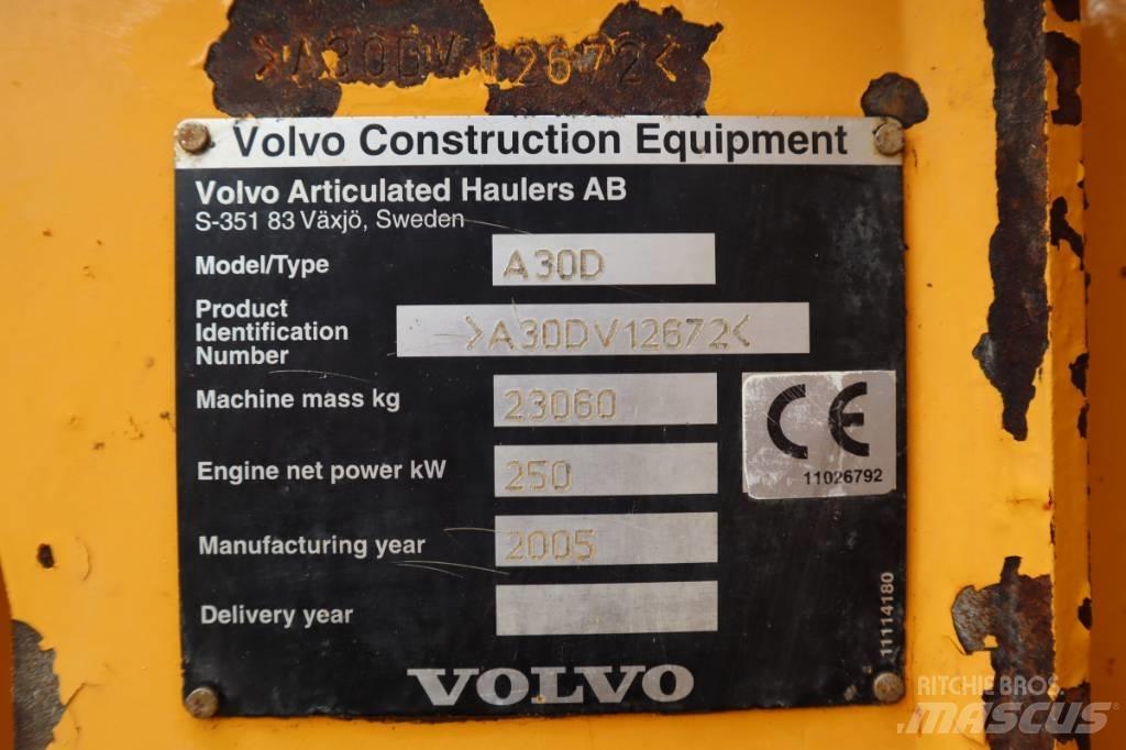 Volvo A30D 연결식 홀러