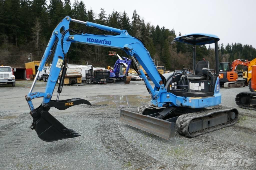 Komatsu PC 40 MR-3 소형 굴삭기 7톤 미만