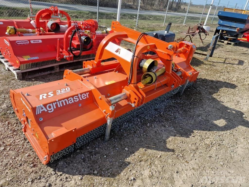 Agrimaster RS 320 목장 제초기 및 토퍼
