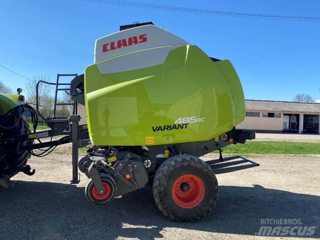 CLAAS Variant 485 RC 원형 곤포기