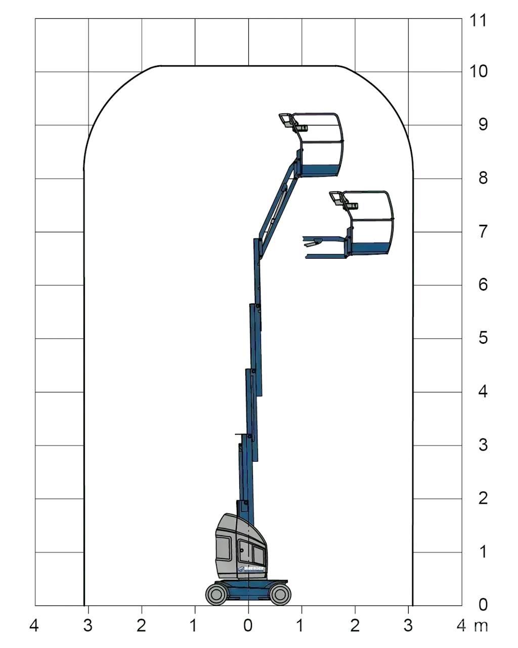 JLG Toucan 10E-L 관절형 전동이동 리프트