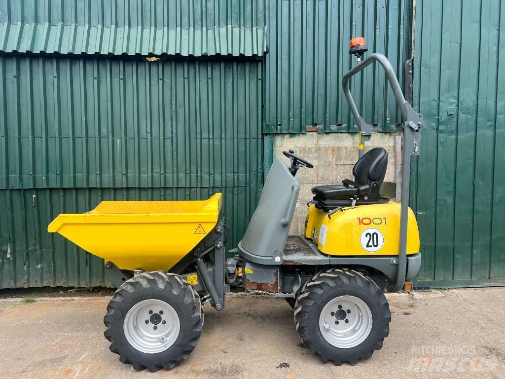 Wacker Neuson 1001 건설현장 덤프트럭
