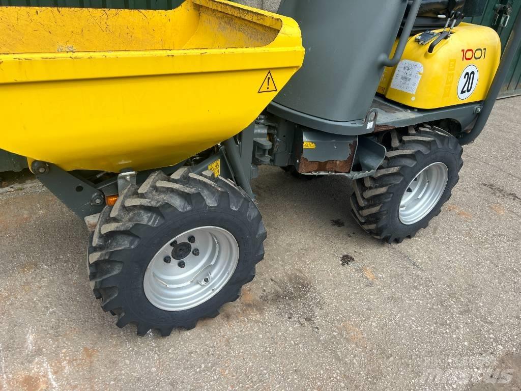 Wacker Neuson 1001 건설현장 덤프트럭