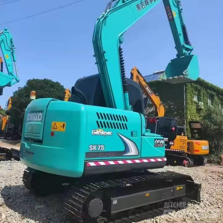 Kobelco SK75 대형 굴삭기 29톤 이상