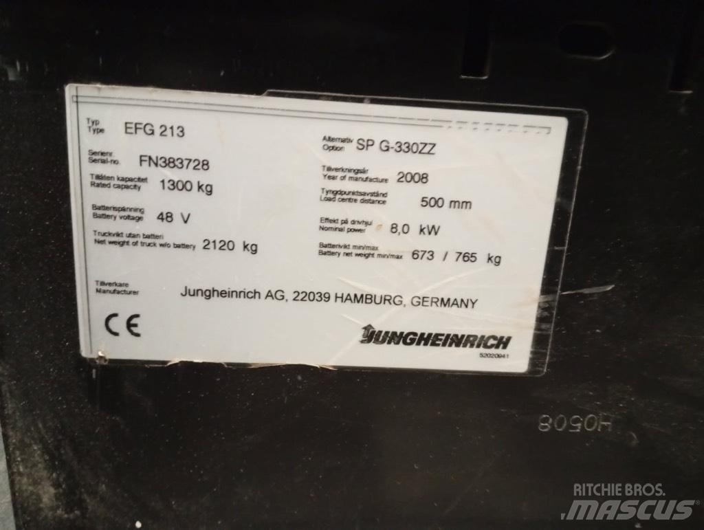 Jungheinrich EFG213 전동 지게차