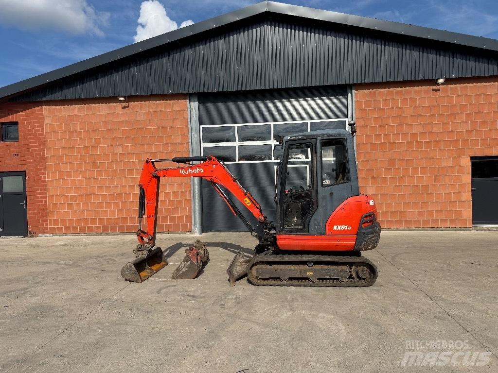 Kubota KX 61-3 소형 굴삭기 7톤 미만