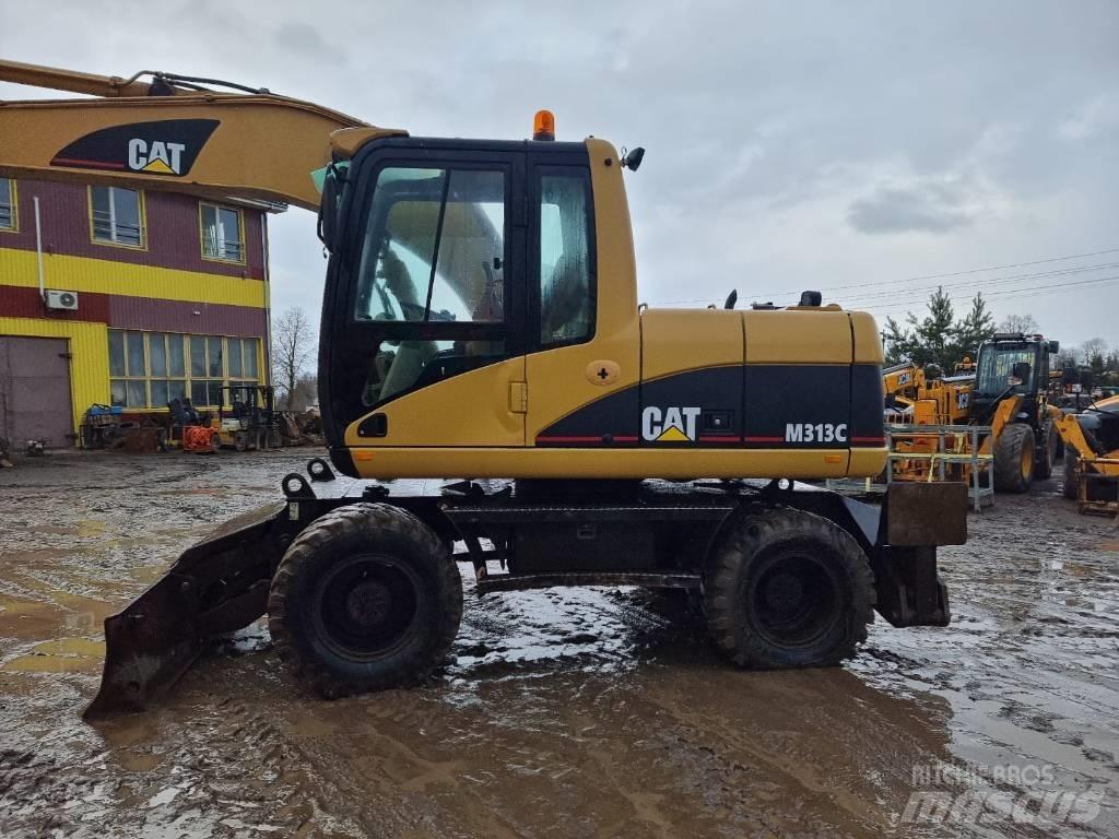 CAT M 313 C  휠 굴삭기