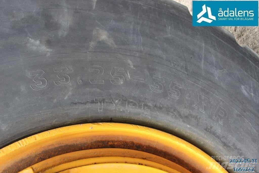  Dumper hjul 33.25-35 타이어, 휠 및 림