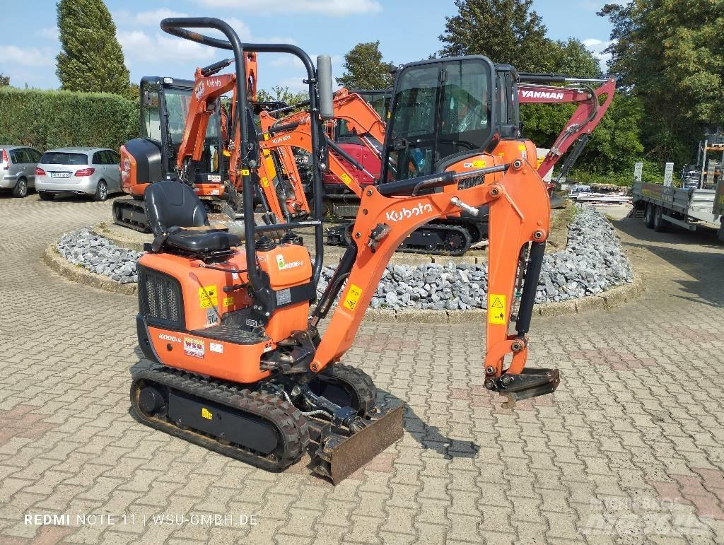 Kubota K008-5 소형 굴삭기 7톤 미만