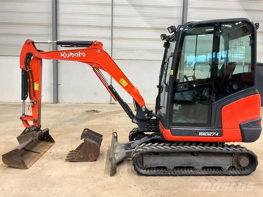 Kubota KX 027-4 HI 소형 굴삭기 7톤 미만