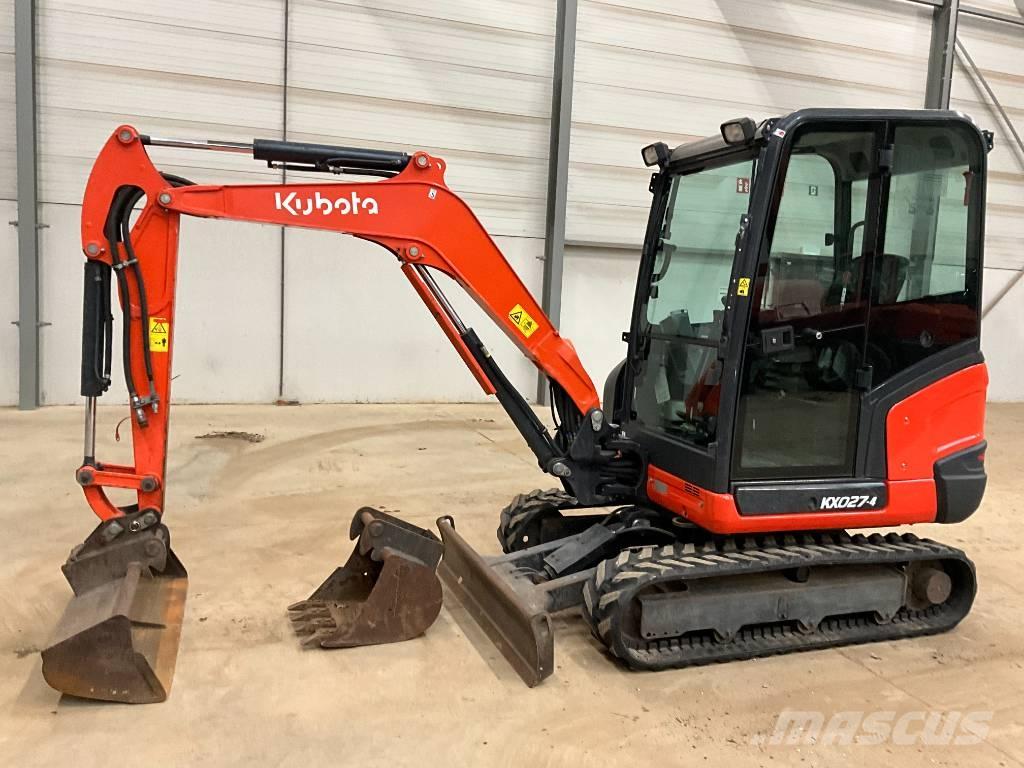 Kubota KX 027-4 HI 소형 굴삭기 7톤 미만