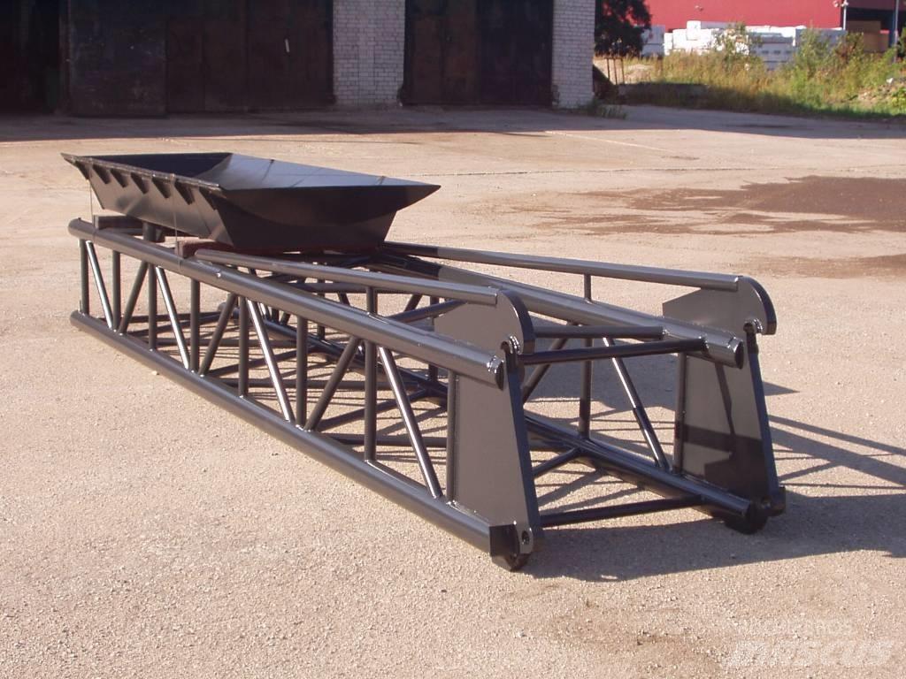 Long arm plough 6 m 버켓
