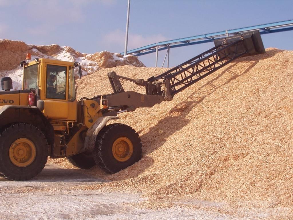 Long arm plough 6 m 버켓